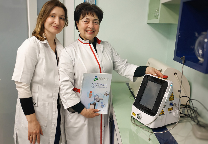 Вітаємо клініку Дрогобича з придбанням діодного лазера 